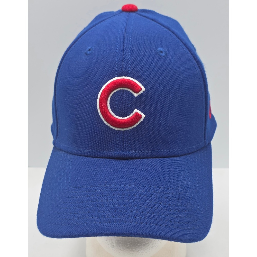 Chicago Cubs New Era 39THIRTY Hat Fitted Stretch Small-Medium MLB Baseball Cap